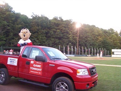 MoJo in the Browns Ford F150