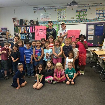 Ms. Hillier's 1st Grade Class Barkley Elementary School Hunter Tackett and Joe Nellis