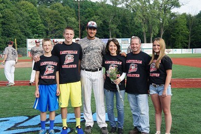 EJ Ashworth and his host family