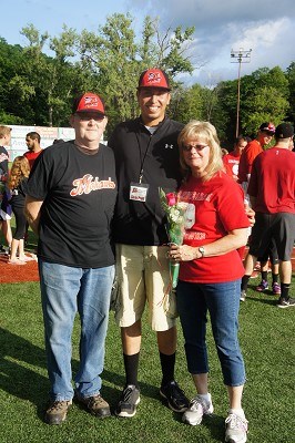 Rosemary and Terry Smith with David Erose