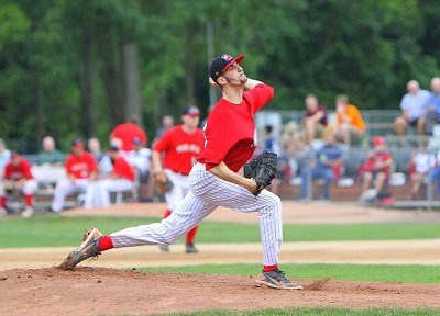 Matt Snyder (Temple) delivers a pitch