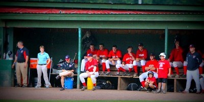 The Mohawks dugout