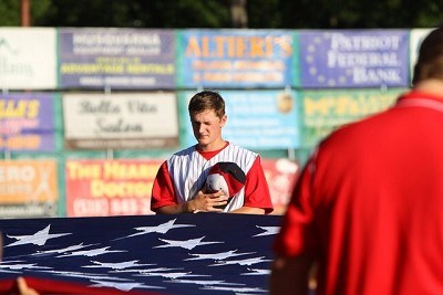 Fairfield pitcher Joe Randall