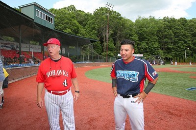 Keith Griffin and former Mohawk Zak Colby